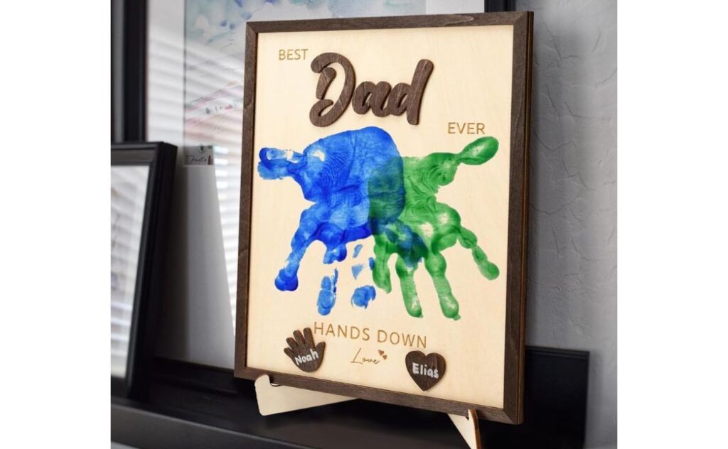 best dad ever frame
