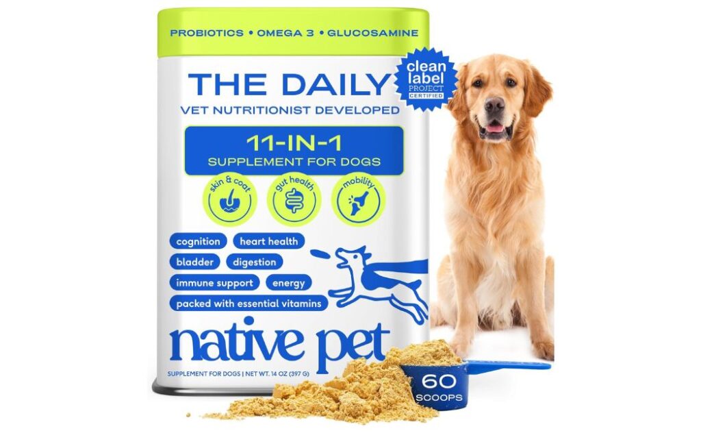 native pet the daily supplement