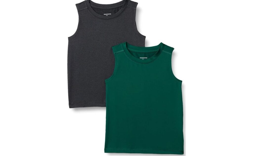 amazon basics boys tanks