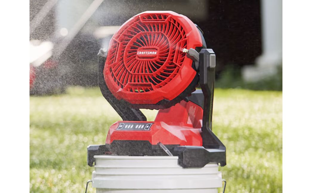 craftsman misting fan