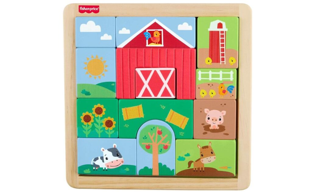 fisher price farm puzzle