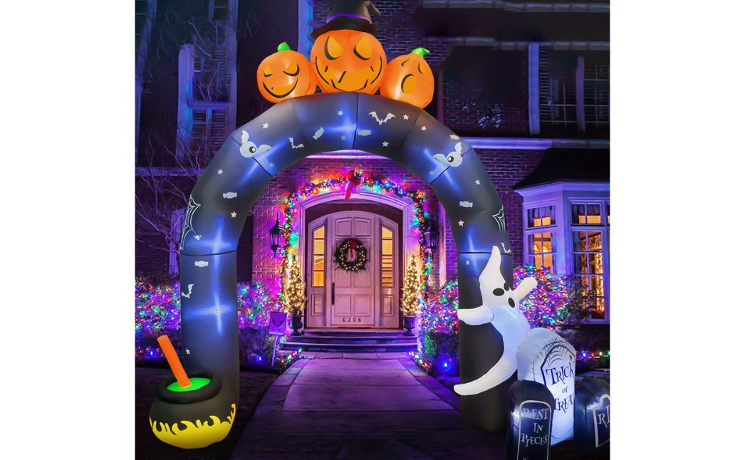 halloween inflatable archway