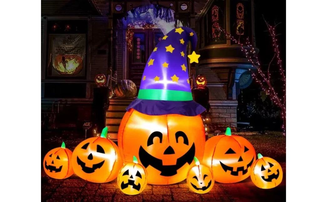 halloween pumpkin inflatables