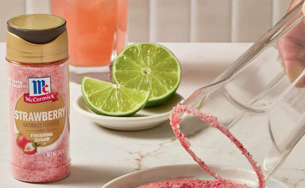 mccormick finishing sugar strawberry