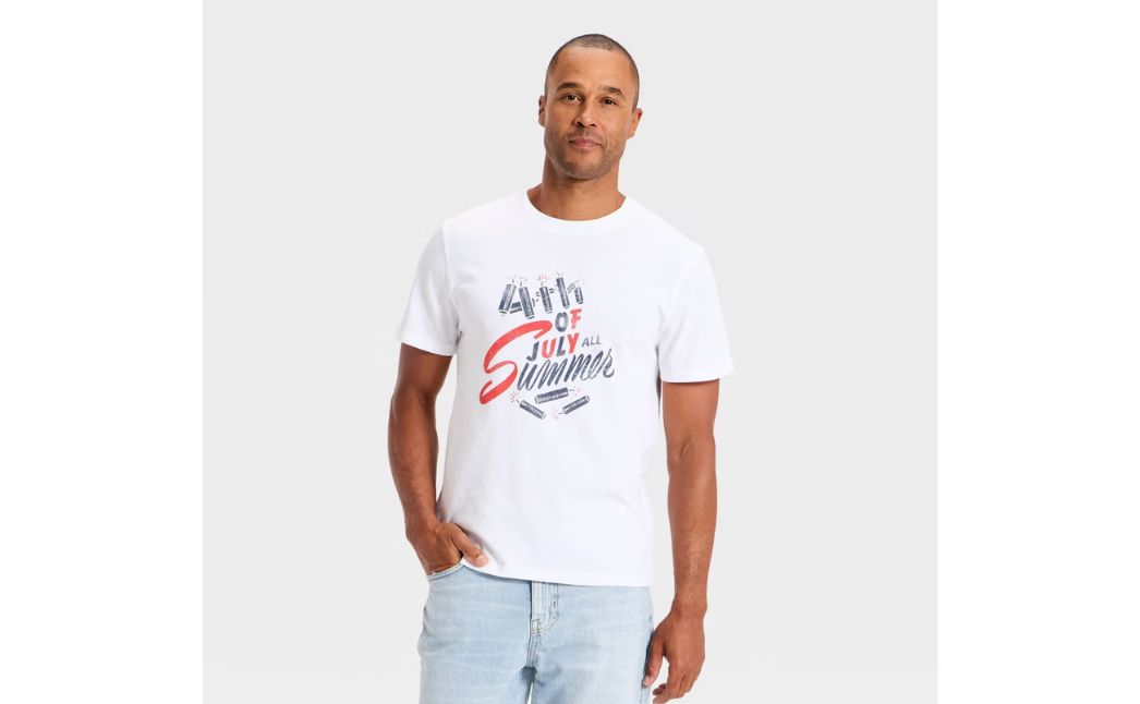 mens 4th of july tshirt