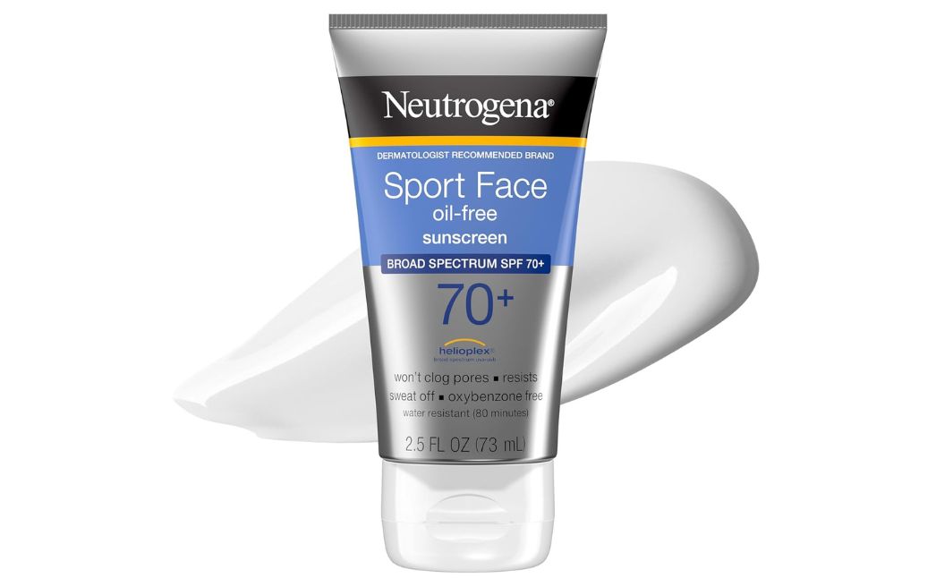 neutrogena sport face sunscreen