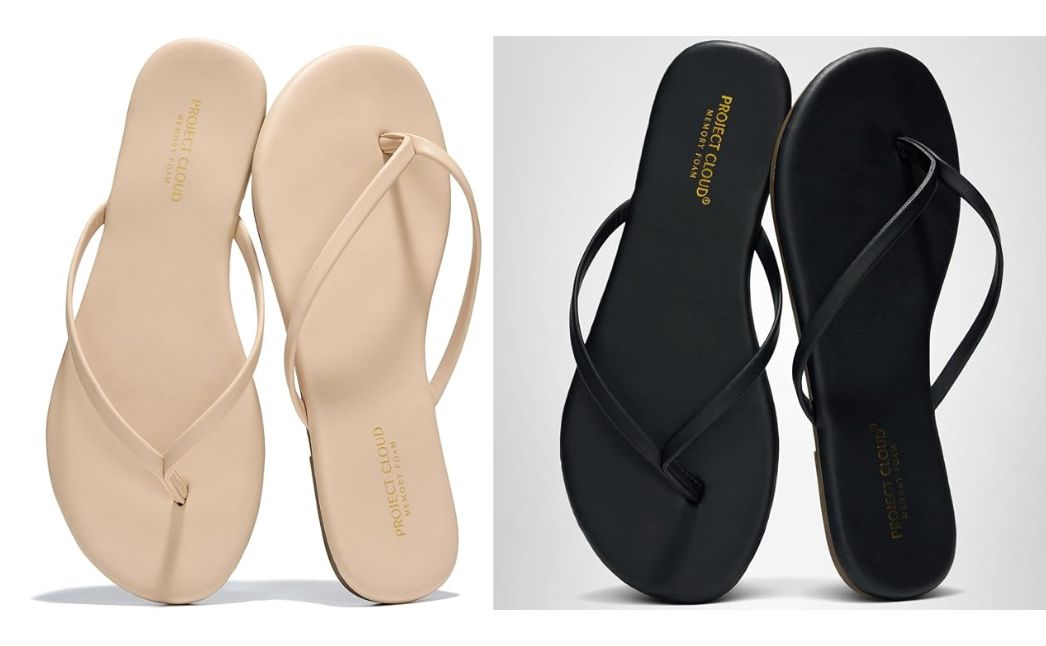 project cloud flip flops