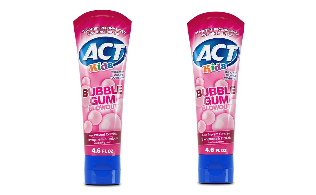 act kids toothpaste