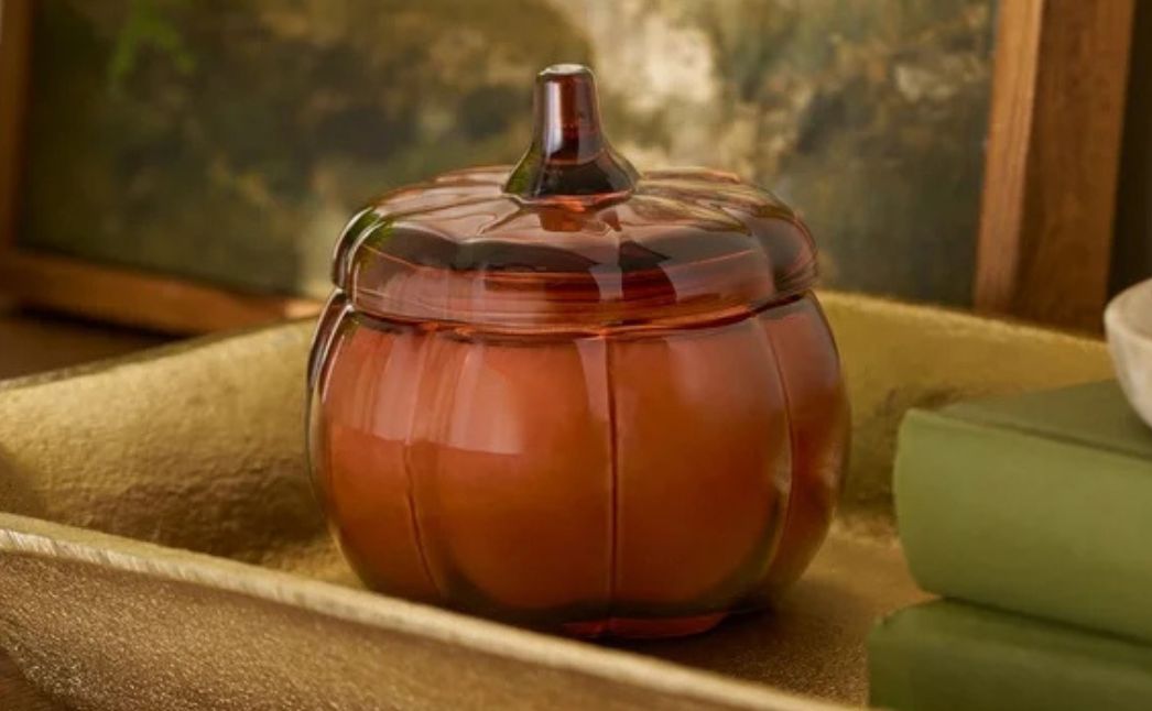 better homes gardens pumpkin candle