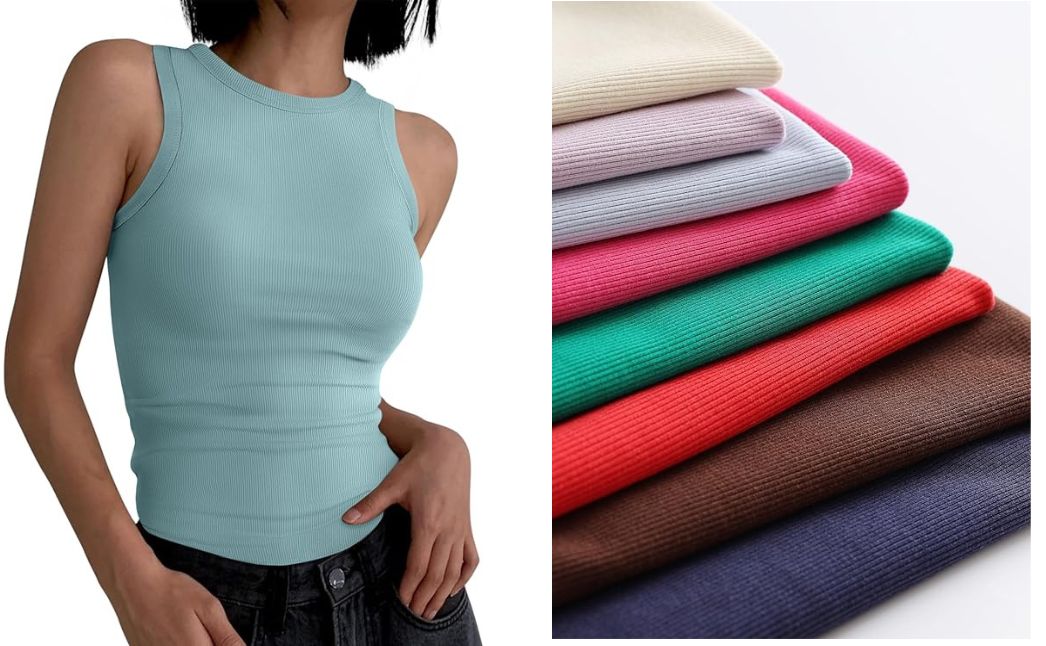 women high neck tank