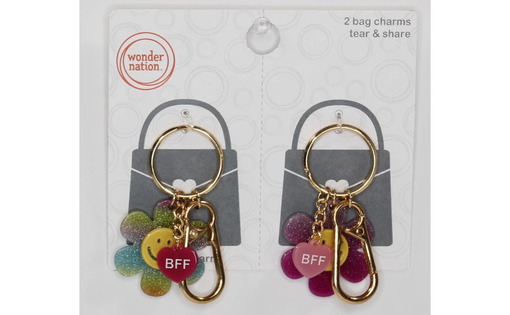 wonder nation bag charms