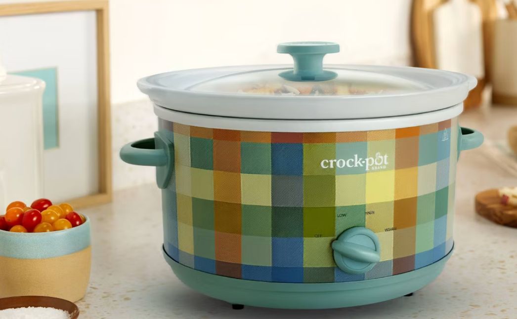 crock pot plaid