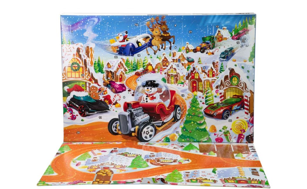 hot wheels advent calendar