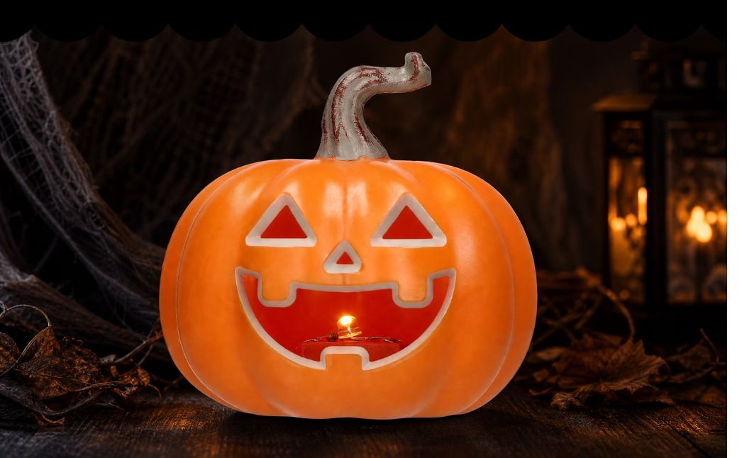 light up pumpkin
