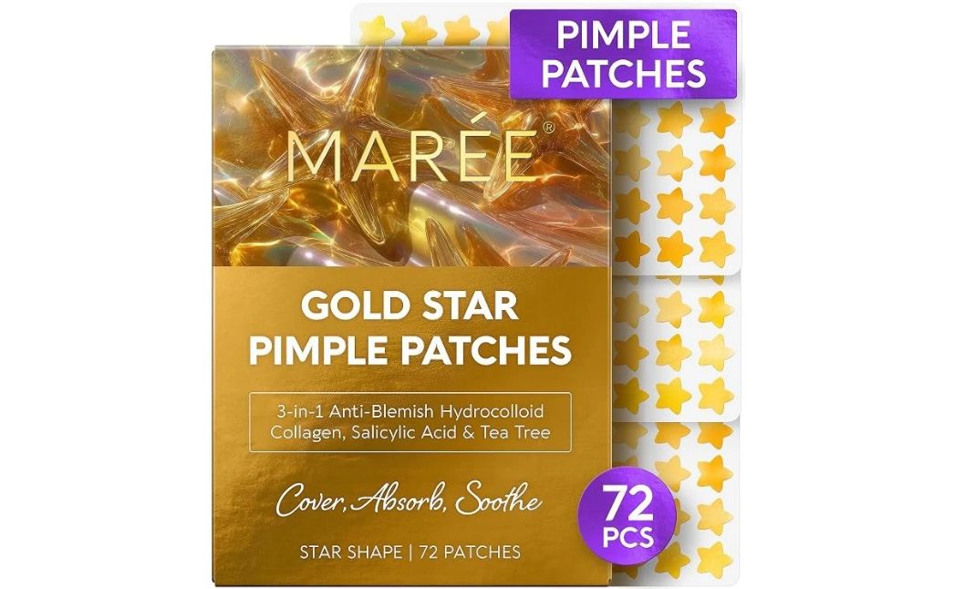 maree gold star pimple patches