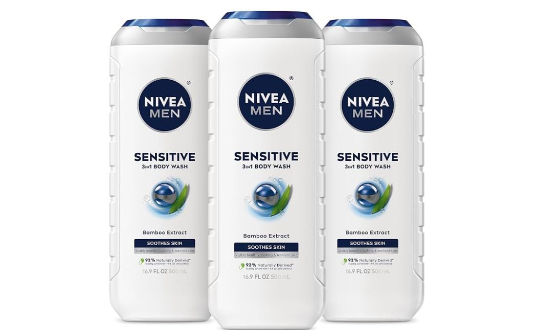 nivea men body wash
