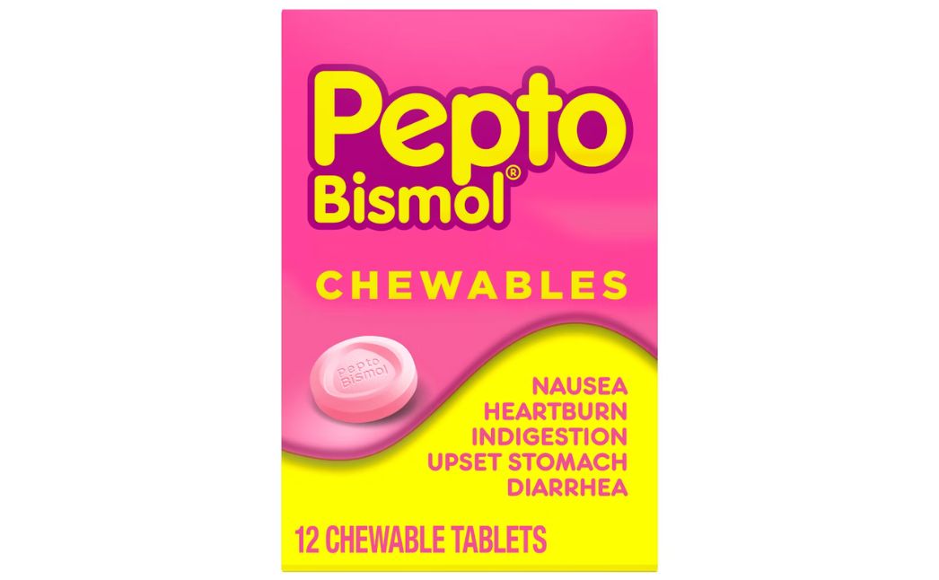 pepto chewables
