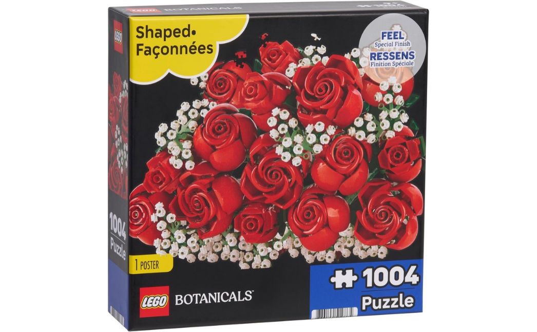 LEGO roses puzzle