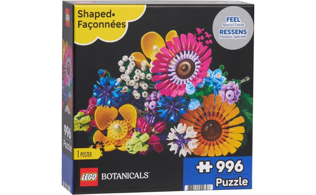 LEGO wildflower puzzle