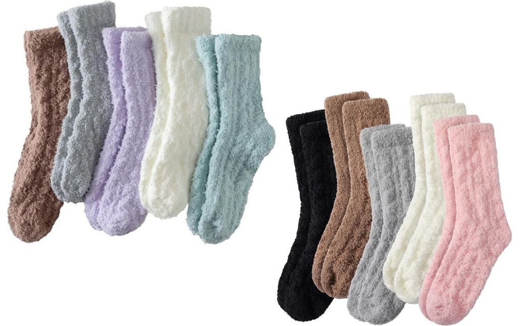 fuzzy socks