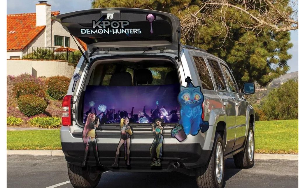 k pop demon hunters trunk or treat