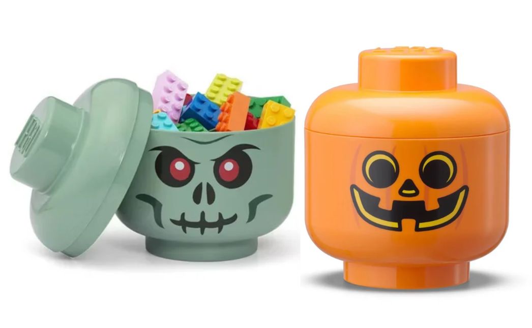 lego mini pumpkin head