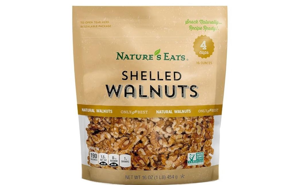natures eats shelled walnuts