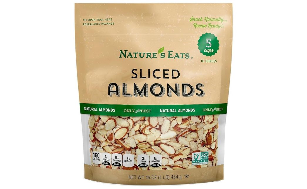 Natures eats sliced almonds