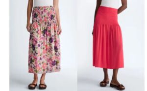 scoop maxi skirt